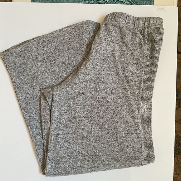 Banana Republic Pants Womens Gray Sweater Pant Wide Leg Pull On, Size M - Picture 14 of 15